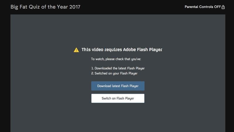 downloaded adobe flash player for mac but still not working